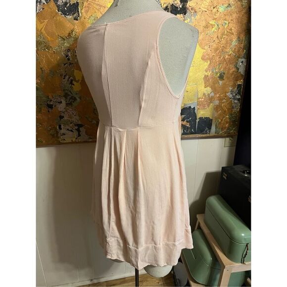 H & M Mama sweet peach sleeveless short maternity dress M - Picture 4 of 6